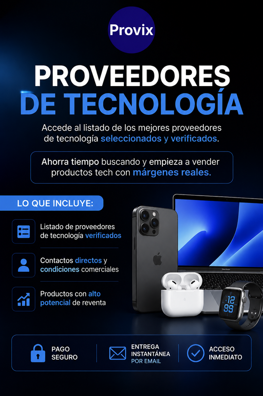 Proveedor-tecnolologia